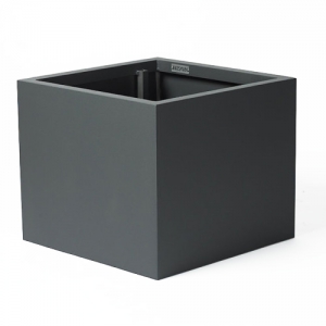 Charcoal Powder Coat Aluminum Cube