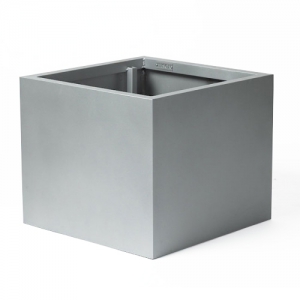 Silver Powder Coat Aluminum Cube