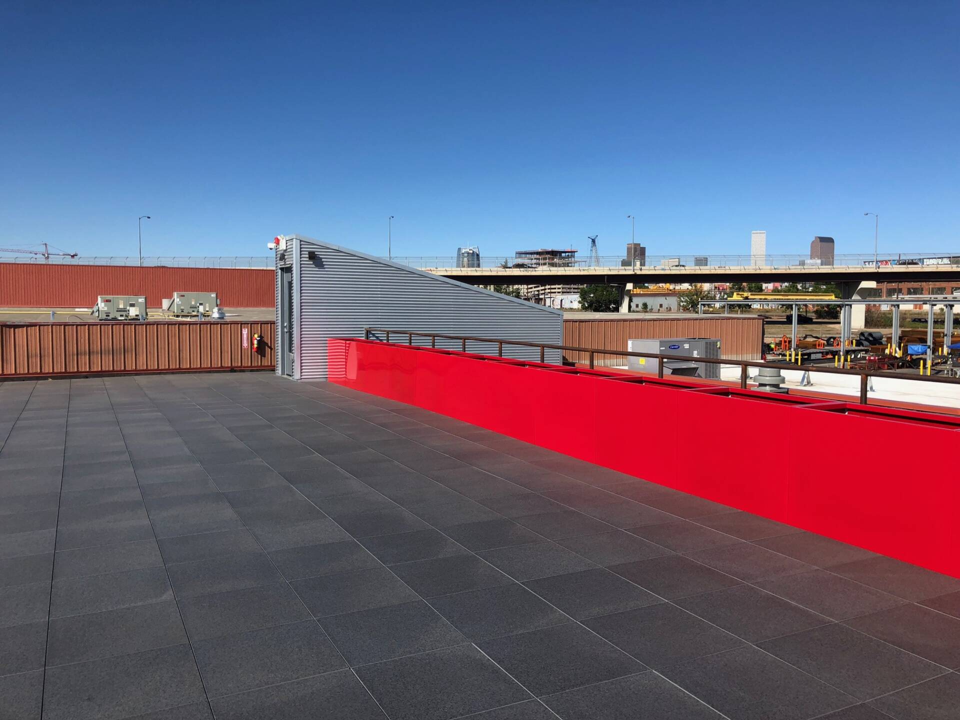 Gray Pavers on Rooftop