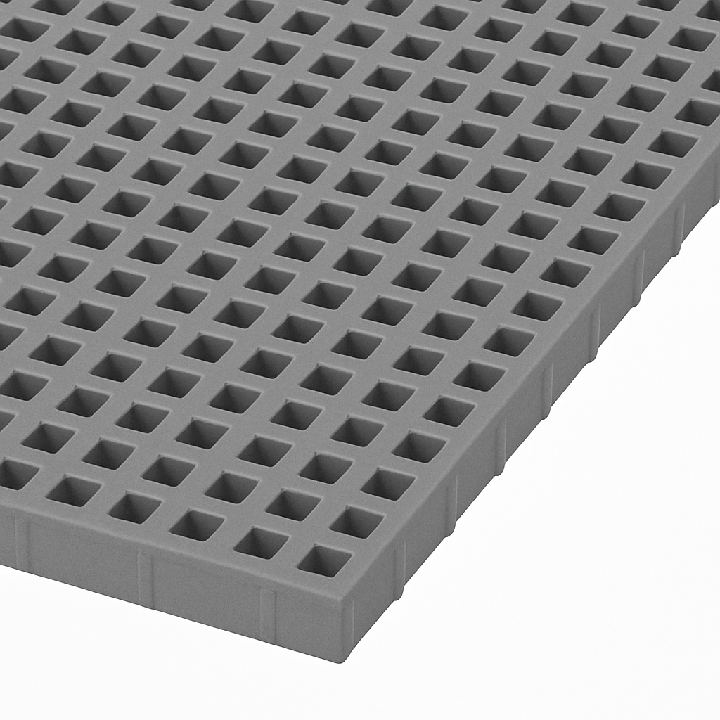 FRP Turf Grating Panel for Raised Artificial Grass Installation 