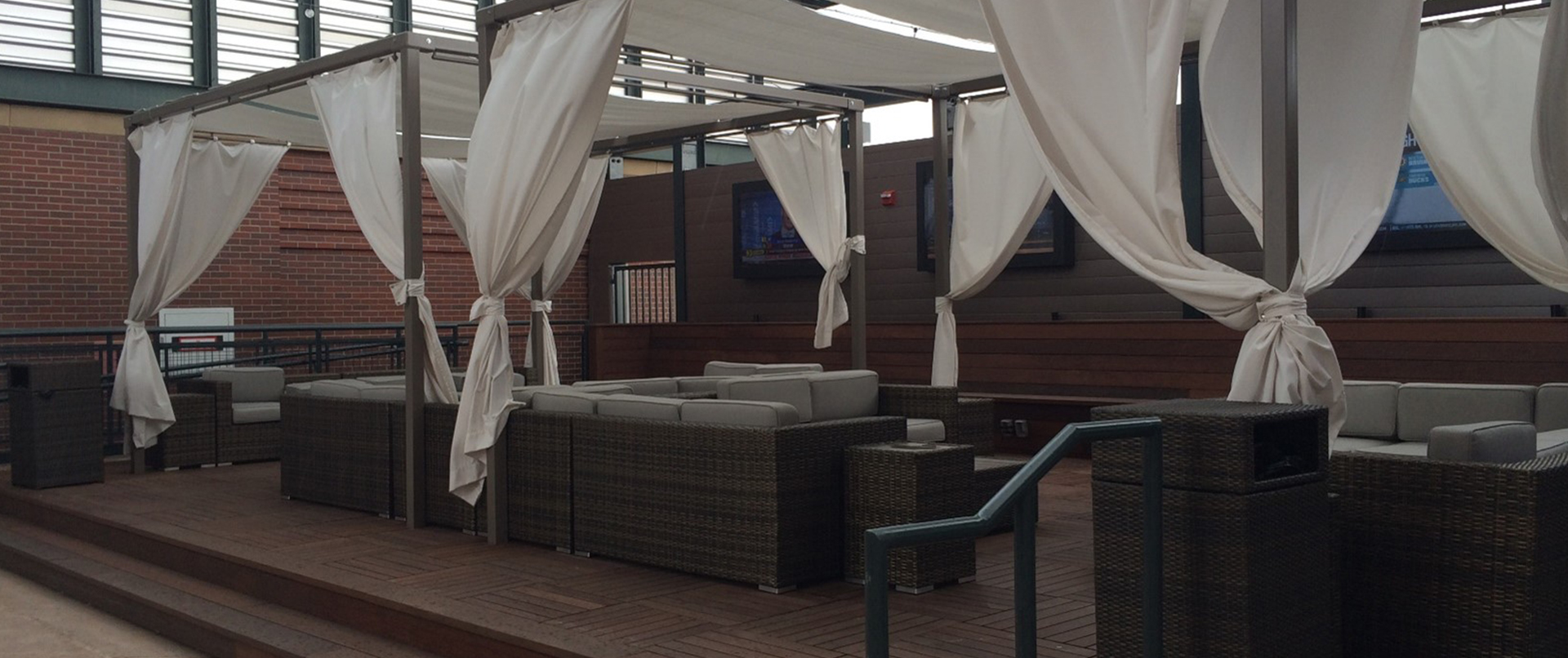 VIP Cabana Terrace Seating Area VIP Cabana Terrace Seating Area