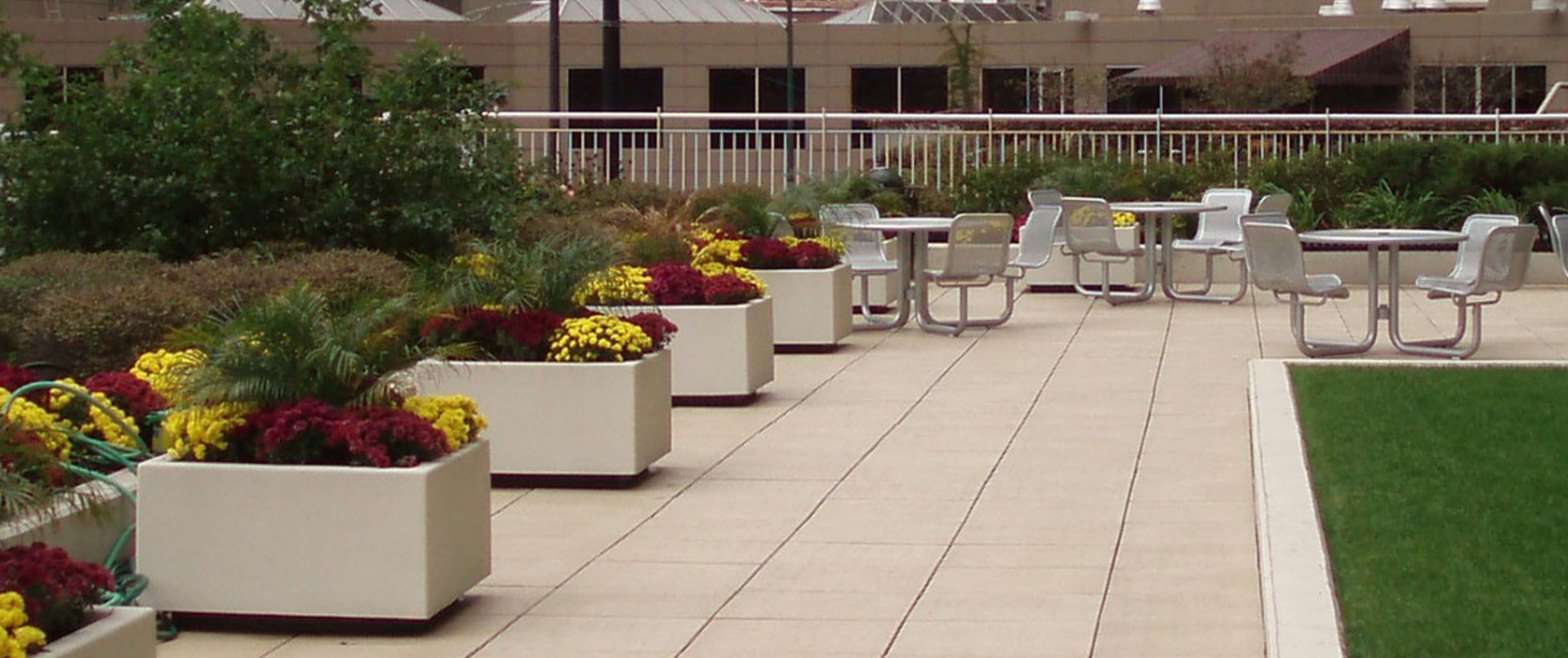 Concrete Rooftop Park Concrete Rooftop Park