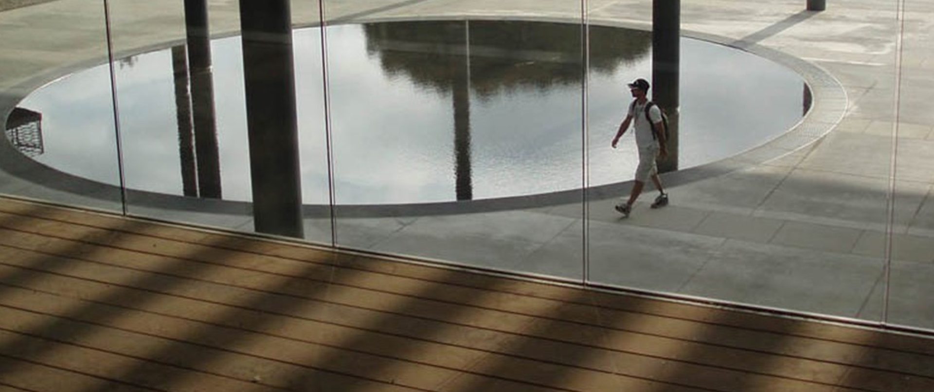 Plaza Deck with Reflective Pool Plaza Deck with Reflective Pool