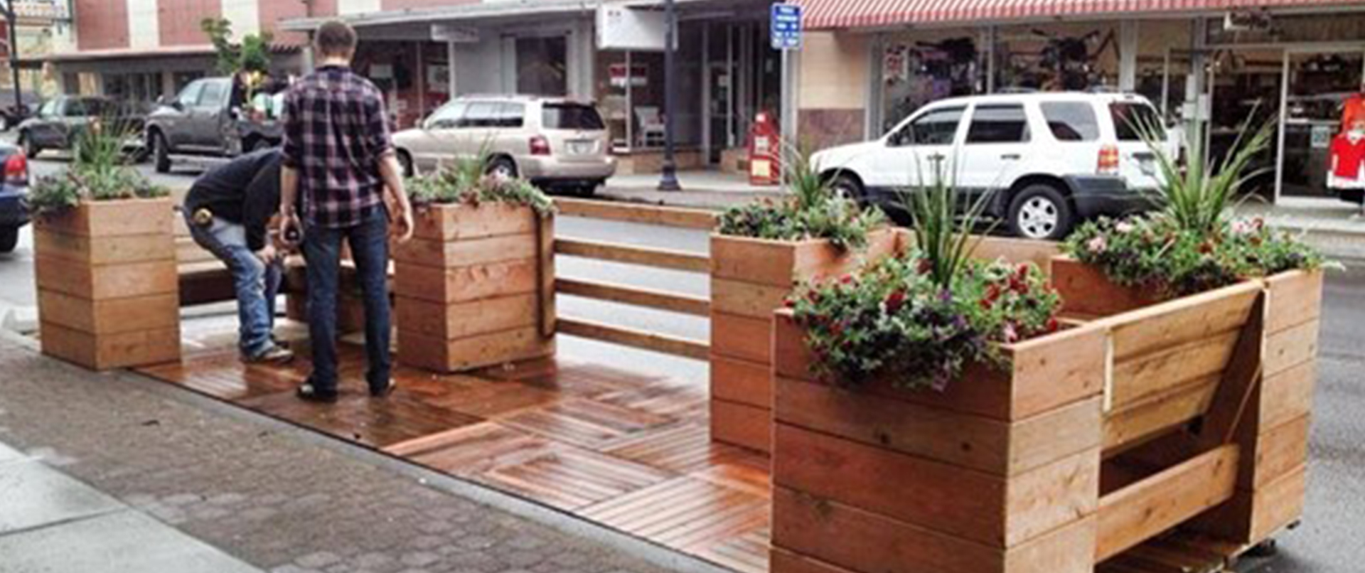 Wooden Pop-Up Park Wooden Pop-Up Park