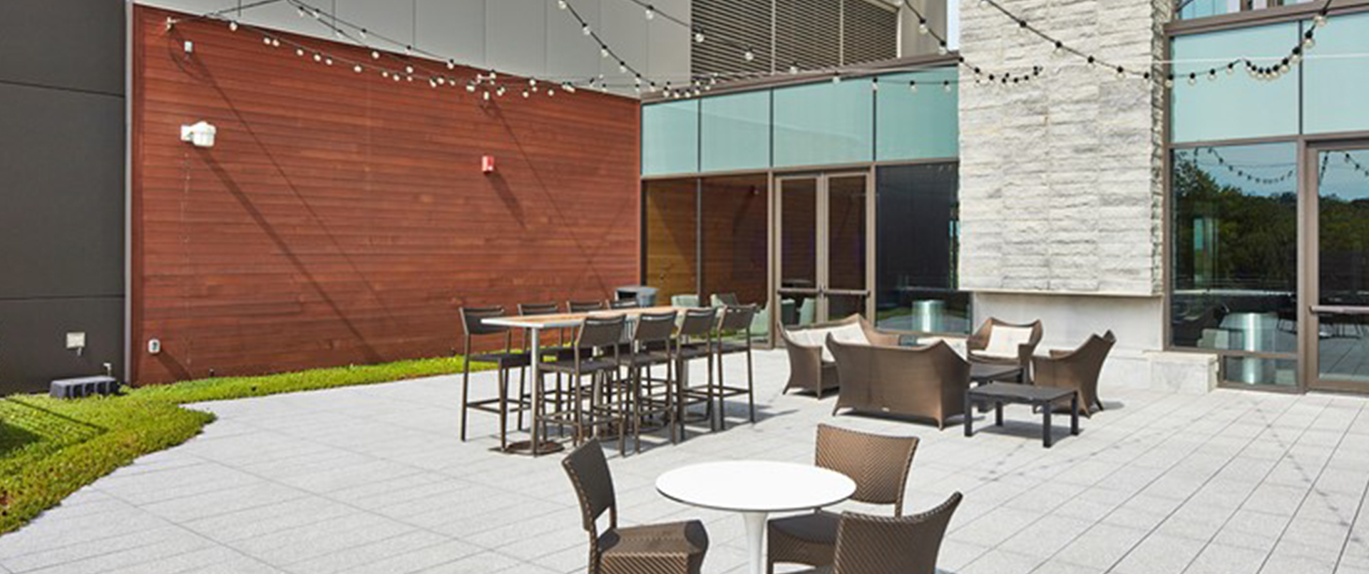 Modern Rooftop Seating Area Modern Rooftop Seating Area