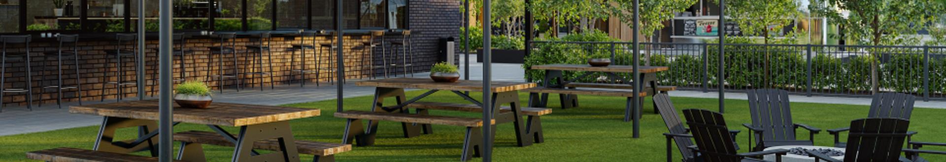 Artificial Turf on Outdoor Lounge Artificial Turf on Outdoor Lounge